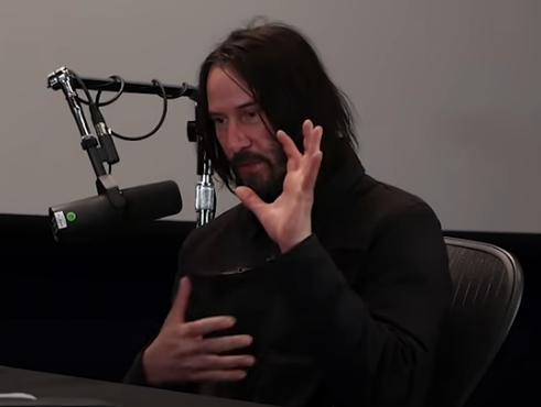 Video of radio interview – Conversations with Charlie with Keanu Reeves