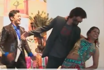 Some Keanu cheer – needs a few lessons before you take him to an Indian wedding